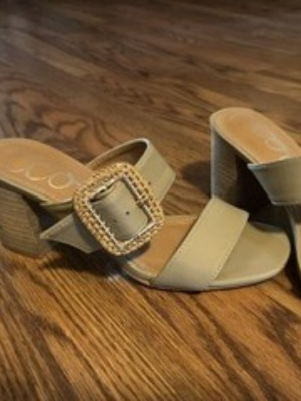 CCOCCI  6 1/2 taupe sandals